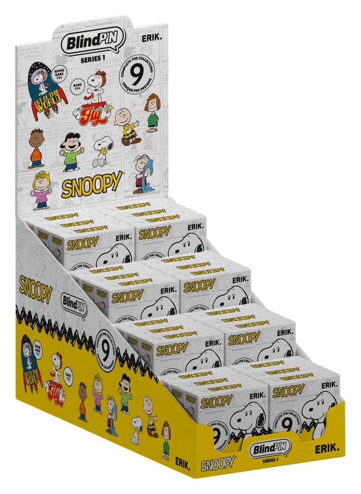 Peanuts Chapas Serie 1 Display (24) Frikytopia