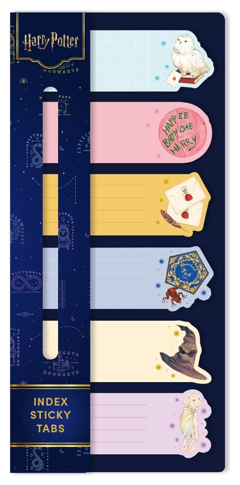 Harry Potter Marcapáginas Bloco de Notas Autocolantes Frikytopia
