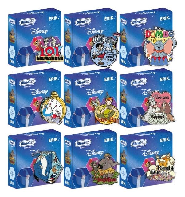 Disney Mystery Pins Série 2 Blind Box Expositor (24)