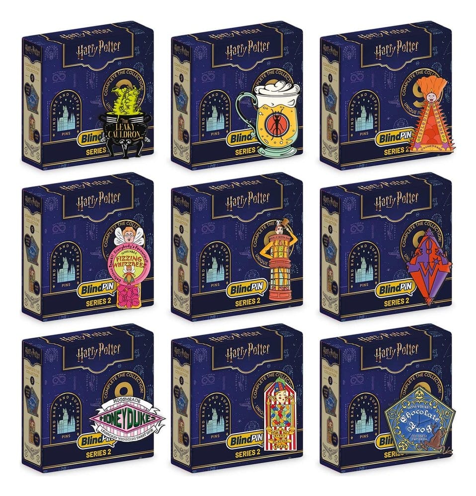 Harry Potter Mystery Pins Serie 2 Blind Box Expositor (24) Frikytopia