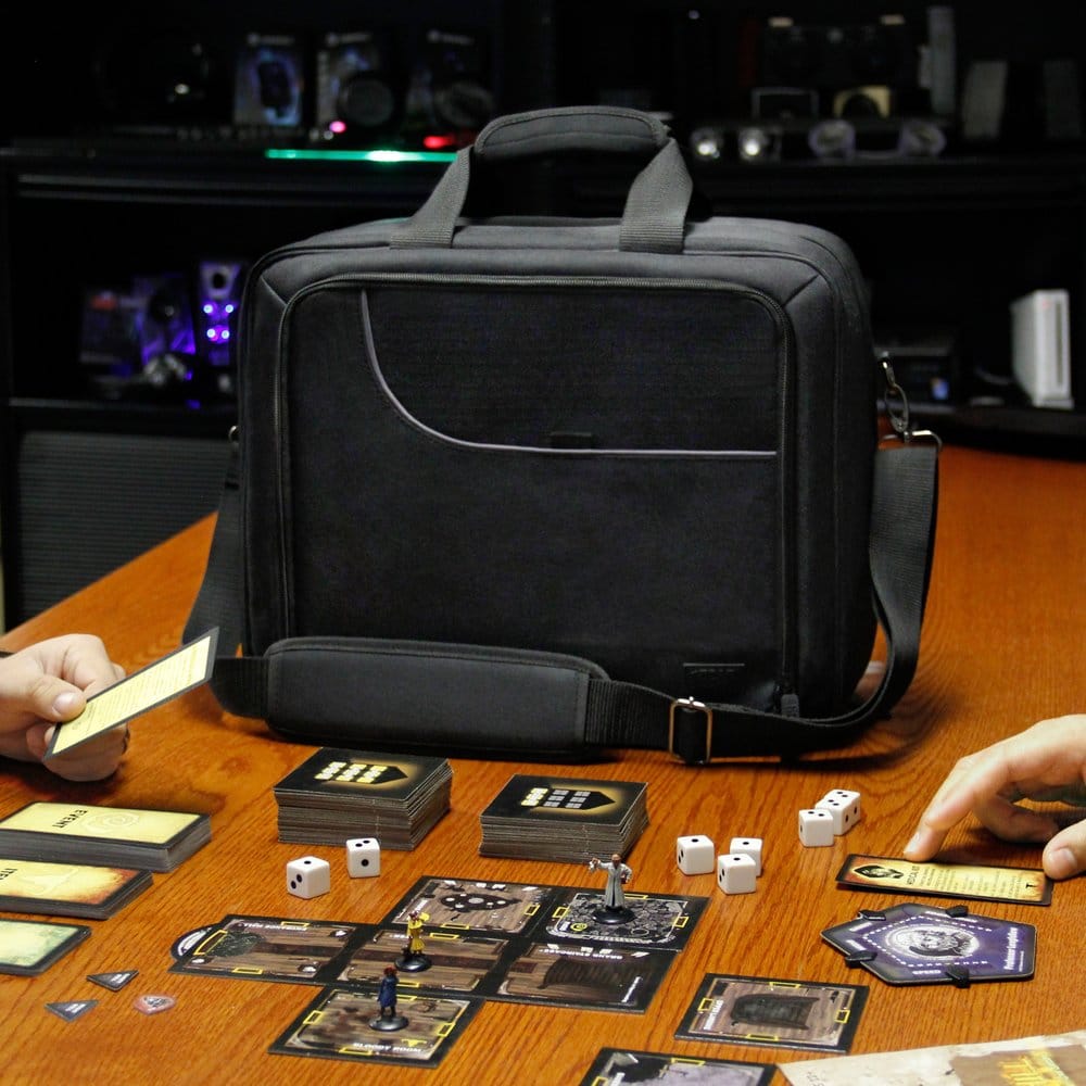 Enhance USA Gear Juego de Mesa Bolso de hombro Negro