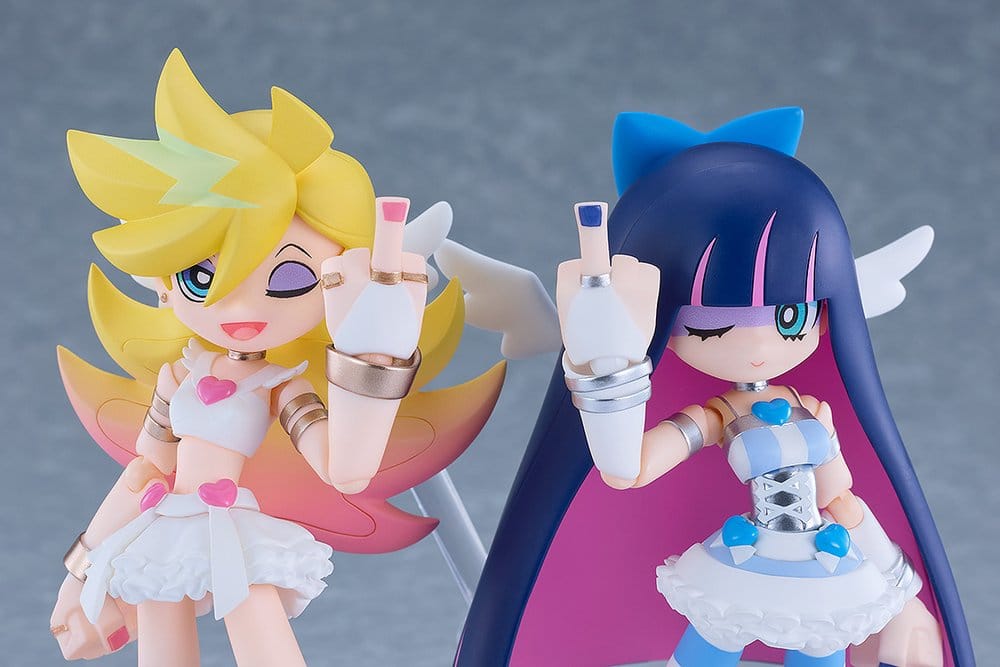 New Panty & Stocking with Garterbelt Figma pack de 2 Figuras Panty & Stocking: Angel ver. 12 cm