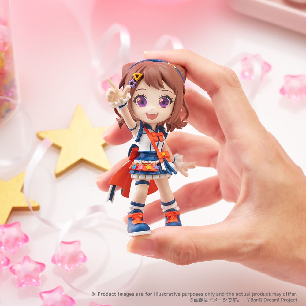 BanG Dream! Poppin'Party figuras PVC PalVerse 9 cm Surtido (6)