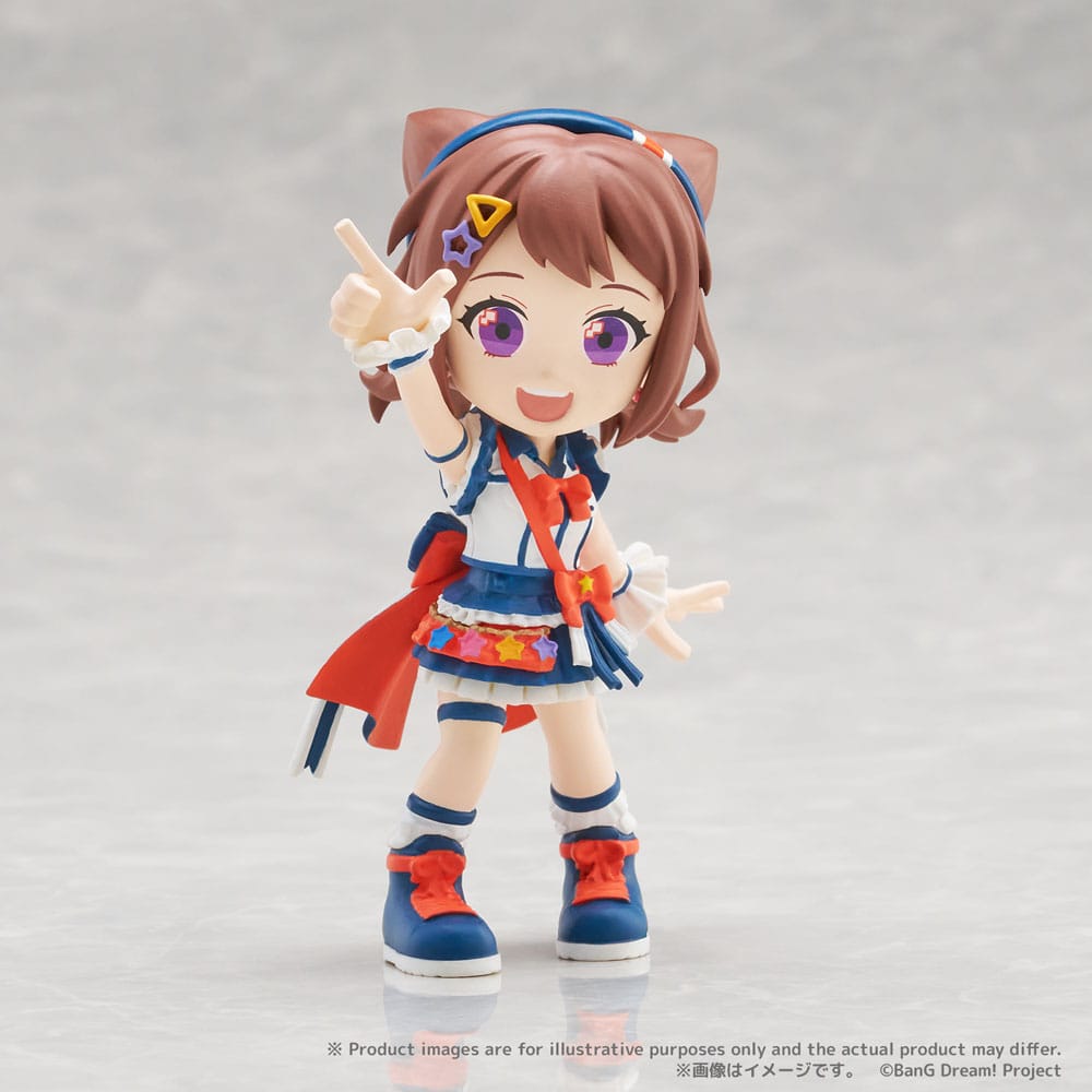 BanG Dream! Poppin'Party figuras PVC PalVerse 9 cm Surtido (6)