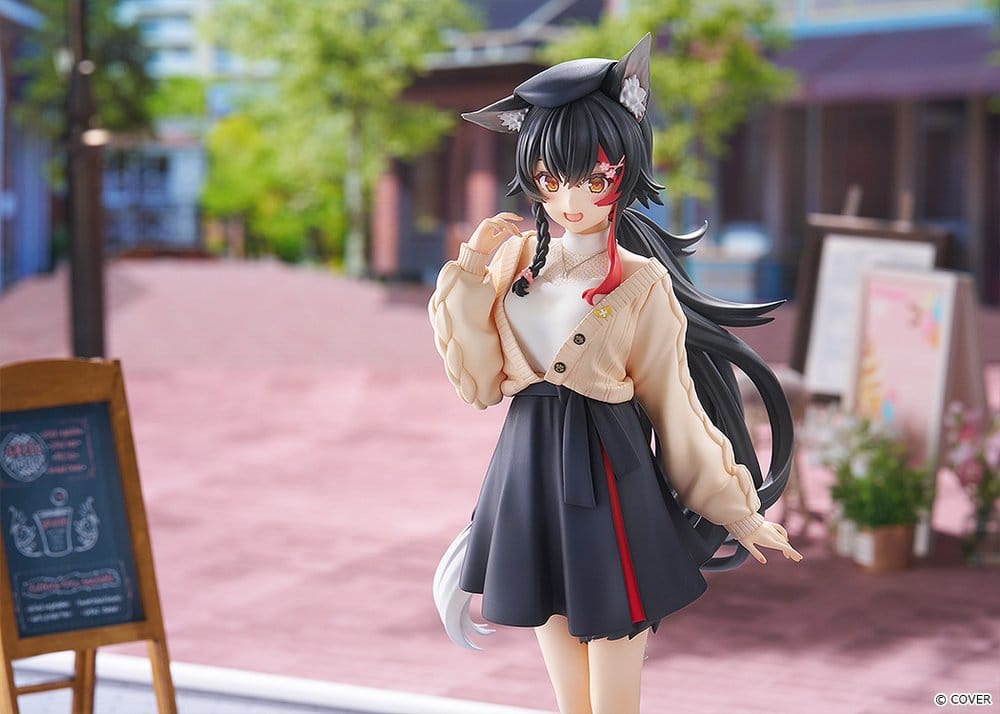 Hololive Production G.S. Collection Figura PVC 1/7 Ookami Mio Date Style - Street Outfit Ver. 24 cm