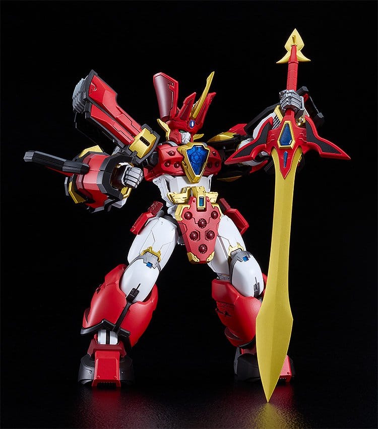 Mado King Granzort Maqueta Plastic Model Kit Moderoid King's Style Granzort 19 cm