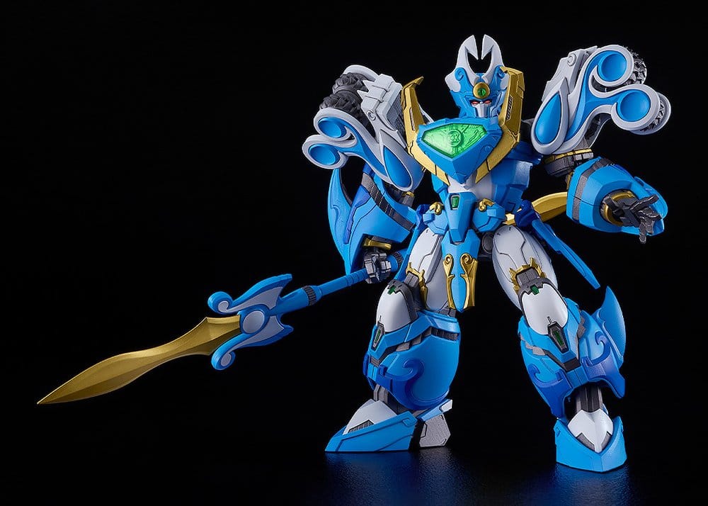Mado King Granzort Maqueta Plastic Model Kit Moderoid King's Style Aquabeat 18 cm