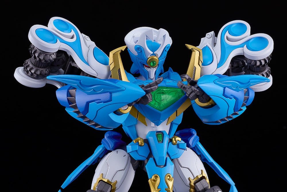 Mado King Granzort Maqueta Plastic Model Kit Moderoid King's Style Aquabeat 18 cm