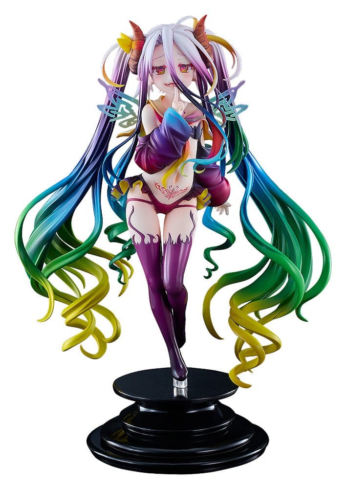 No Game No Life Figura PVC 1/7 Black Shiro 26 cm Frikytopia