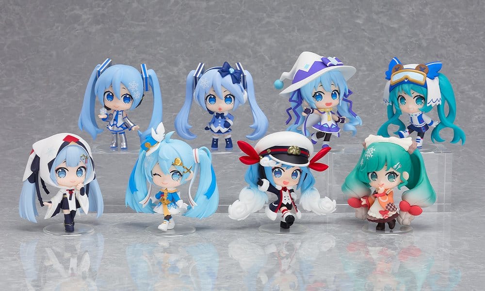 Character Vocal Series 01: Hatsune Miku Figuras Mini 8 cm Snow Miku All Stars Collection Vol. 1 Blind Box Surtido (8)