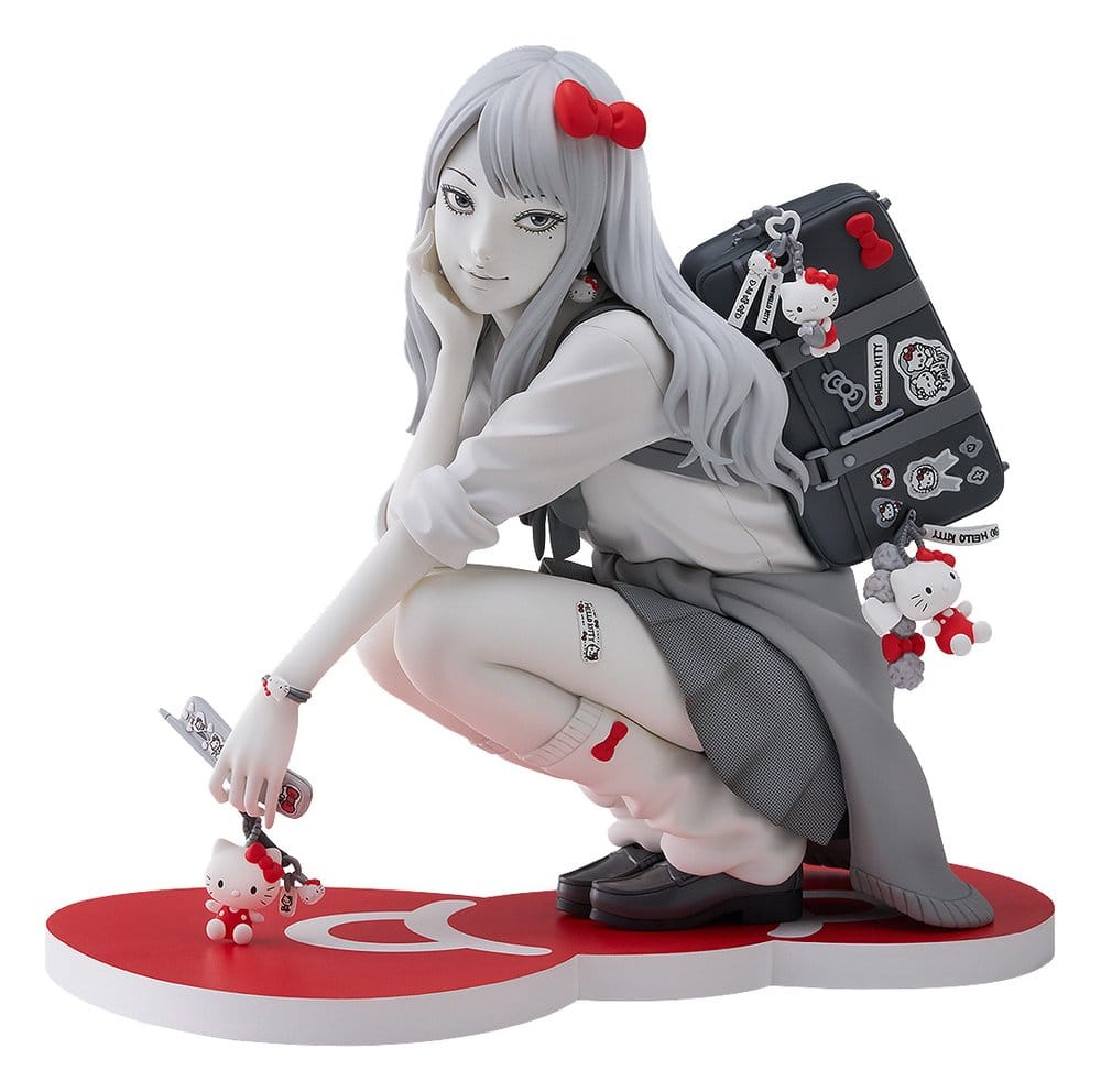 Junji Ito Figura PVC Gyaru Tomie x Hello Kitty 14 cm Frikytopia