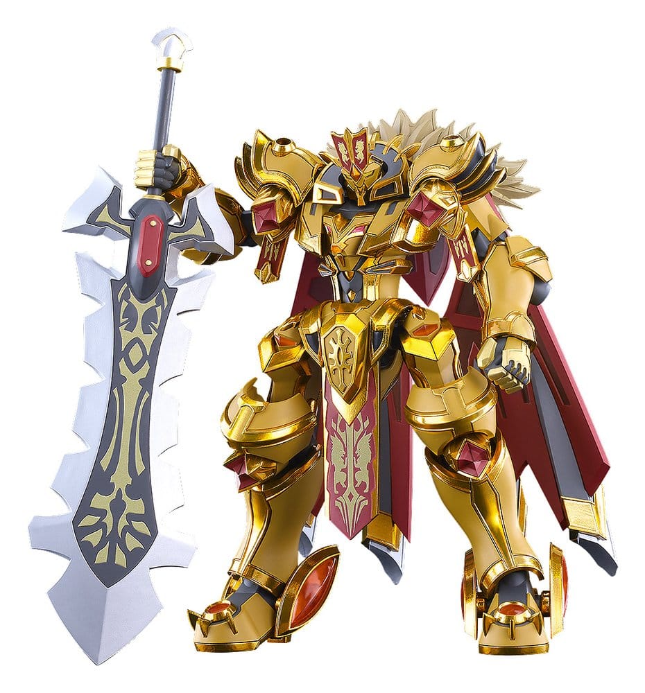 Knight's & Magic Maqueta Plastic Model Kit Moderoid Goldleo: Royal Metallic Ver. 14 cm Frikytopia