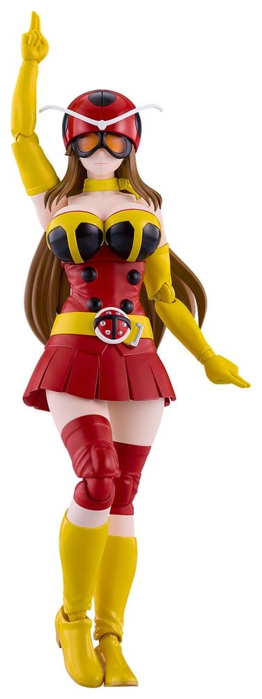 Tojima Wants to Be a Kamen Rider Figma Figura Yuriko Okada (Electro-Wave Human Tackle Ver.) 14 cm Frikytopia