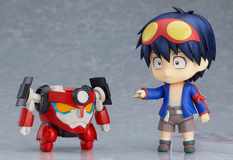 Tengen Toppa Gurren Lagann Maqueta Plastic Model Kit Moderoid Gurren Lagann 14 cm