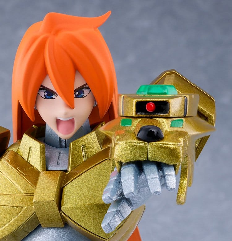 The King of Braves GaoGaiGar Maqueta Plastic Model Kit Plamatea Guy Shishioh 16 cm