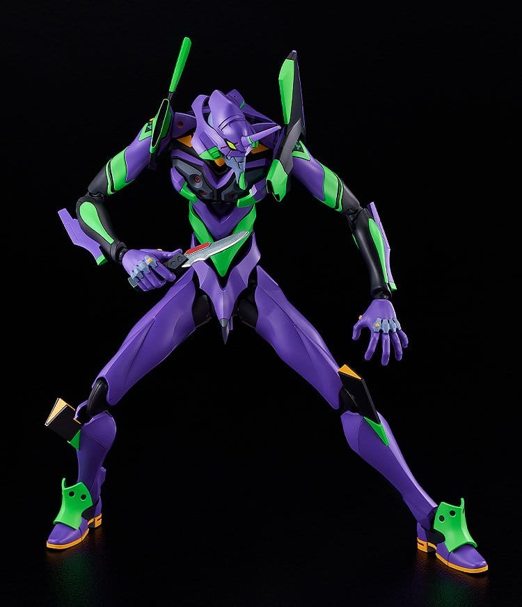 Rebuild of Evangelion Maqueta Plastic Model Kit Moderoid DX-SCALE Evangelion Test Type-01 26 cm