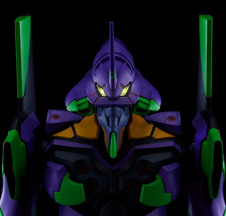 Rebuild of Evangelion Maqueta Plastic Model Kit Moderoid DX-SCALE Evangelion Test Type-01 Luminous Set Edition 26 cm