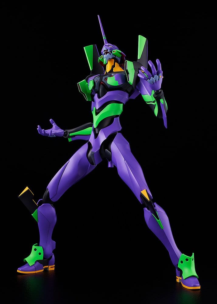 Rebuild of Evangelion Maqueta Plastic Model Kit Moderoid DX-SCALE Evangelion Test Type-01 Luminous Set Edition 26 cm