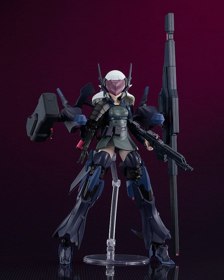 Dolls Nest Maqueta Plastic Model Kit Plamatea Armored Soldier of Unknown Affiliation 17 cm