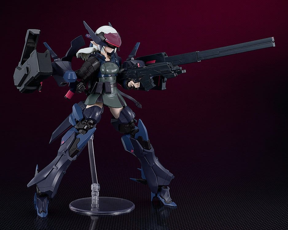 Dolls Nest Maqueta Plastic Model Kit Plamatea Armored Soldier of Unknown Affiliation 17 cm