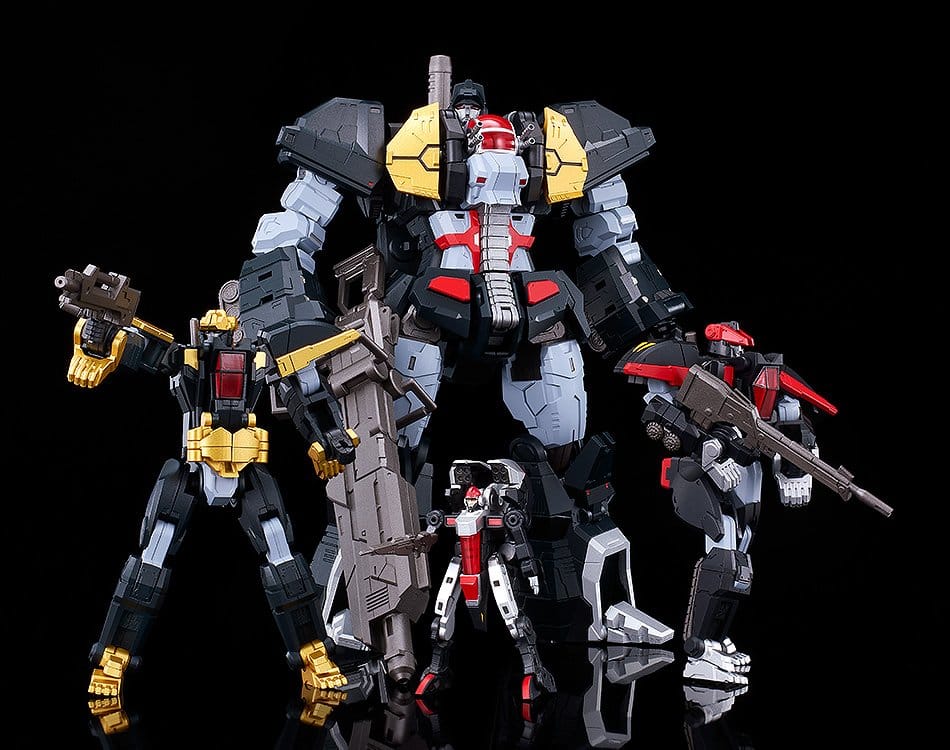 Dancouga - Super Beast Machine God Maqueta Plastic Model Kit Accesorios Moderoid Powered-Up Wing Set