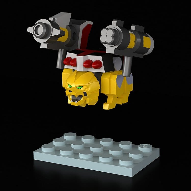 The Brave Fighter of Legend Da-Garn Brickroid Figura Ga-Orn (Animal Mode) 2 cm