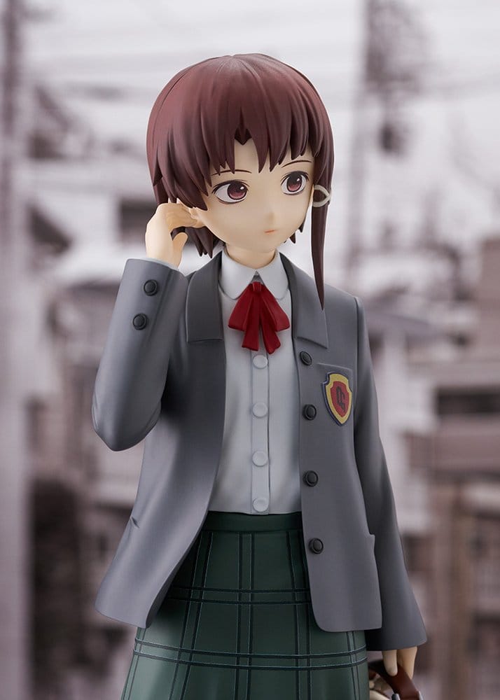 Serial Experiments Lain Pop Up Parade Figura PVC Lain Iwakura L Size 23 cm