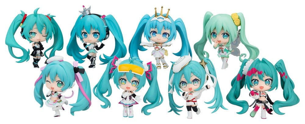 Hatsune Miku GT Project Racing Miku All Stars Figuras Mini Vol. 2 8 cm Blind Box Sortido (8) Frikytopia