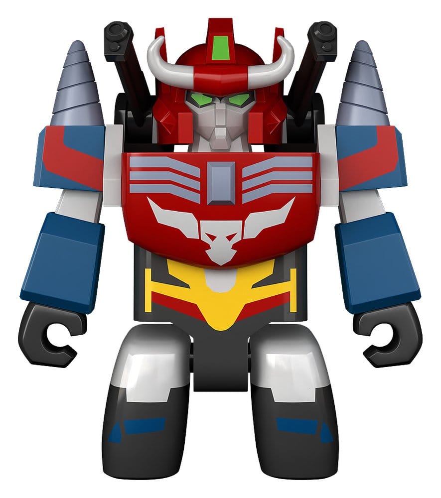 The Brave Fighter of Legend Da-Garn Brickroid Figura Land Bison 5 cm Frikytopia