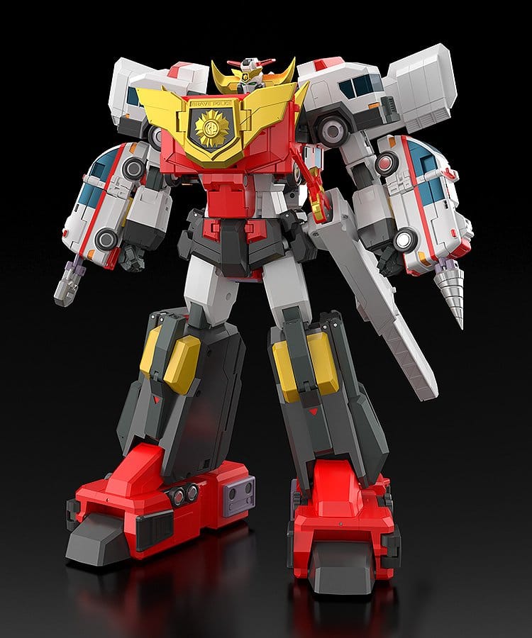 Brave Police J-Decker Figura The Gattai Duke Fire 25 cm