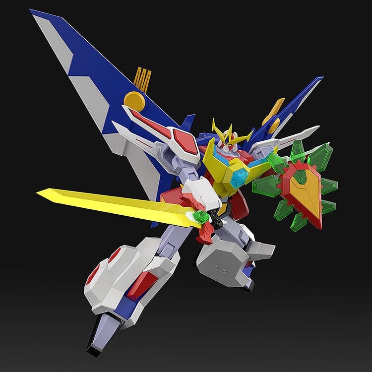 Nekketsu Saikyo Go-Saurer Maqueta Plastic Model Kit Moderoid Go-Saurer 16 cm