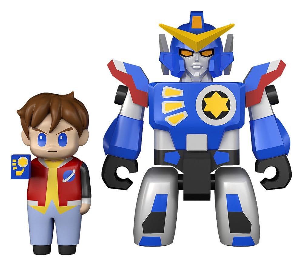 The Brave Fighter of Legend Da-Garn Pack de 2 Figuras Brickroid Da-Garn & Seiji Takasugi Set Frikytopia