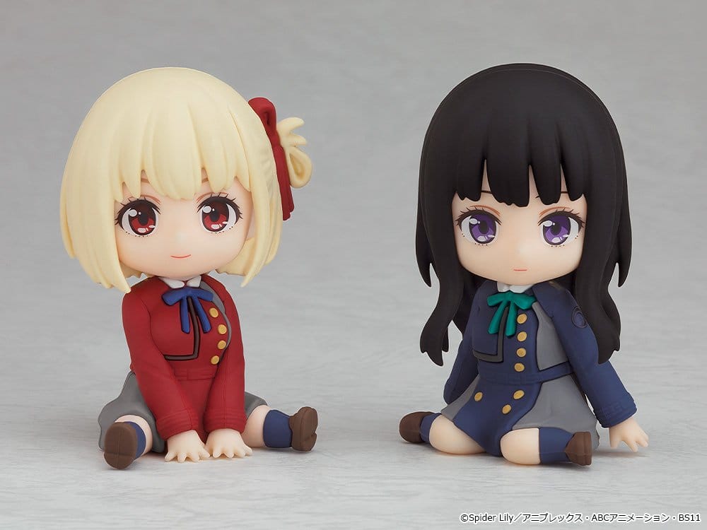 Lycoris Recoil mascotas goma Nendoroid Plus Takina Inoue 7 cm