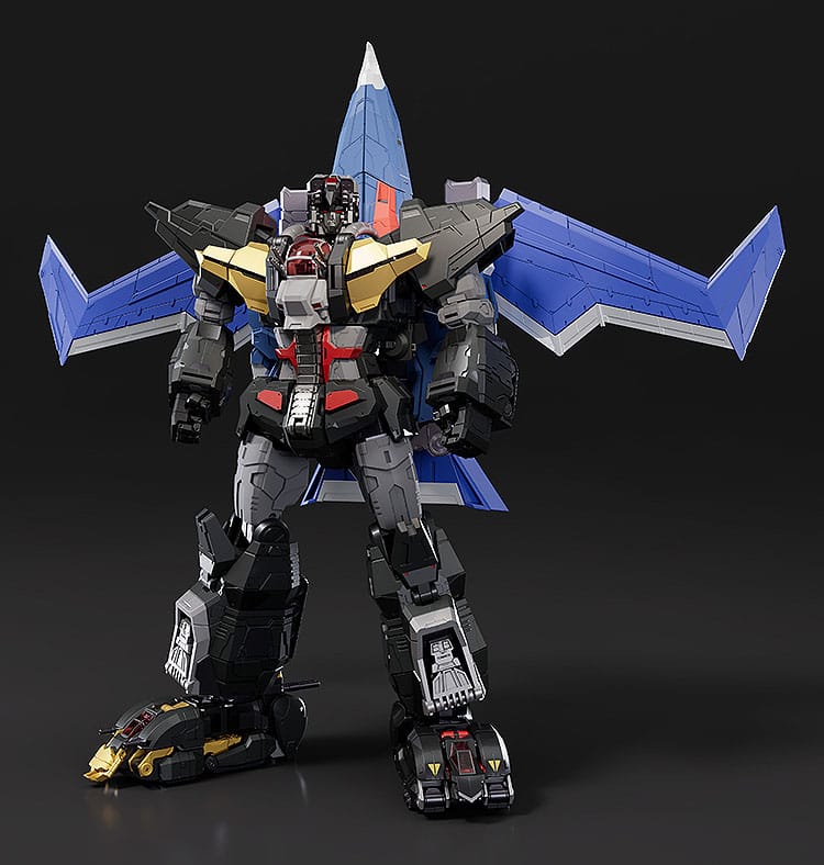 Dancouga - Super Beast Machine God Maqueta Diecast / PVC Figura The Gattai Black Wing 20 cm