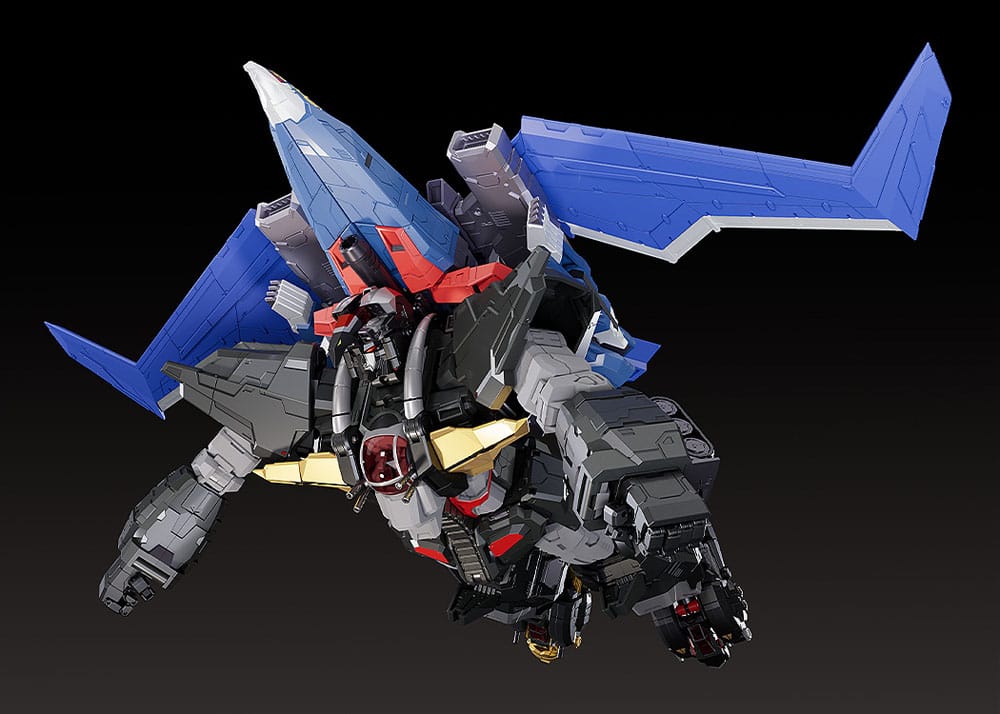 Dancouga - Super Beast Machine God Maqueta Diecast / PVC Figura The Gattai Black Wing 20 cm