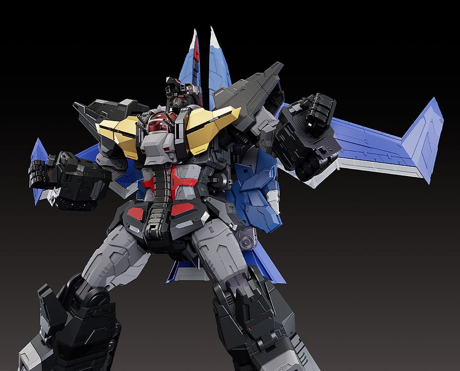 Dancouga - Super Beast Machine God Maqueta Diecast / PVC Figura The Gattai Black Wing 20 cm