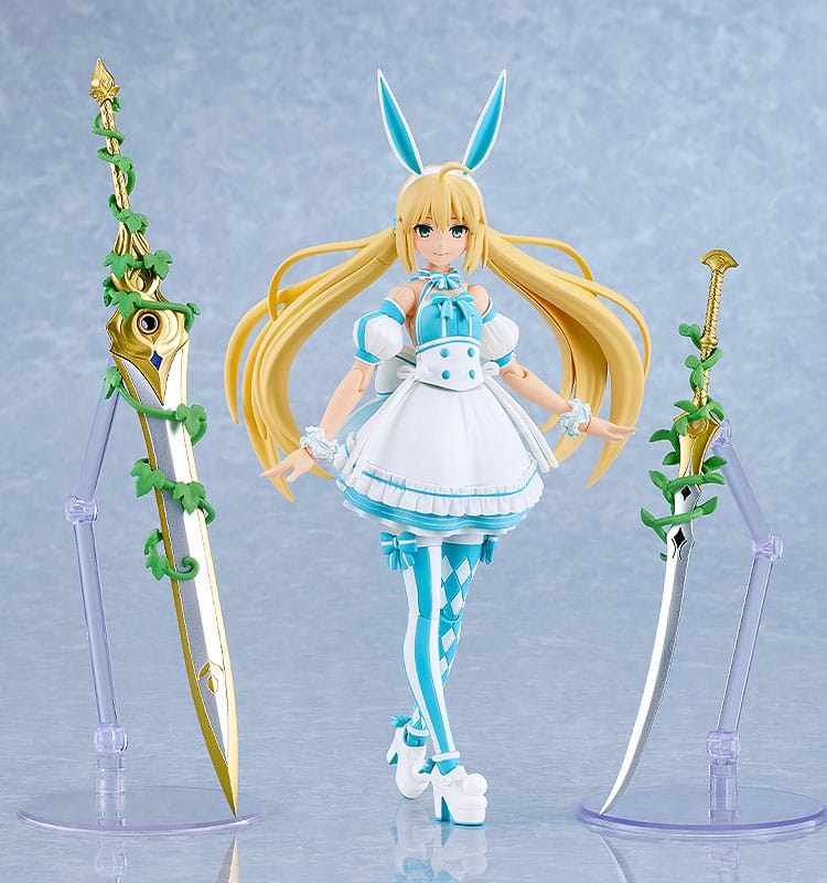 Fate/Grand Order Maqueta Plamatea Berserker/Altria Caster 15 cm