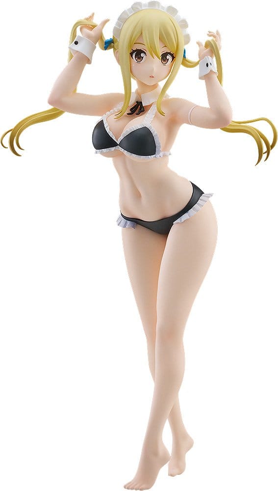 Fairy Tail 100 Years Quest Estatua PVC Pop Up Parade Beach Queens Lucy Heartfilia: Virgo Form Swimsuit Ver. L Size 23 cm