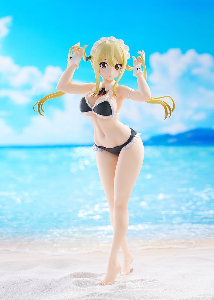 Fairy Tail 100 Years Quest Estatua PVC Pop Up Parade Beach Queens Lucy Heartfilia: Virgo Form Swimsuit Ver. L Size 23 cm