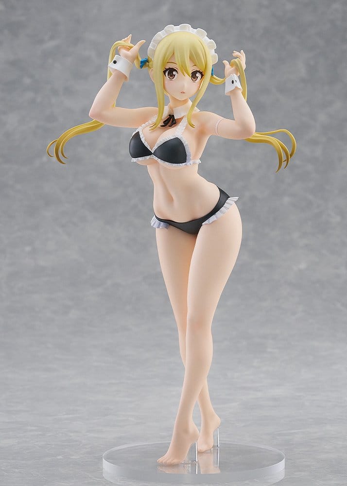 Fairy Tail 100 Years Quest Estatua PVC Pop Up Parade Beach Queens Lucy Heartfilia: Virgo Form Swimsuit Ver. L Size 23 cm