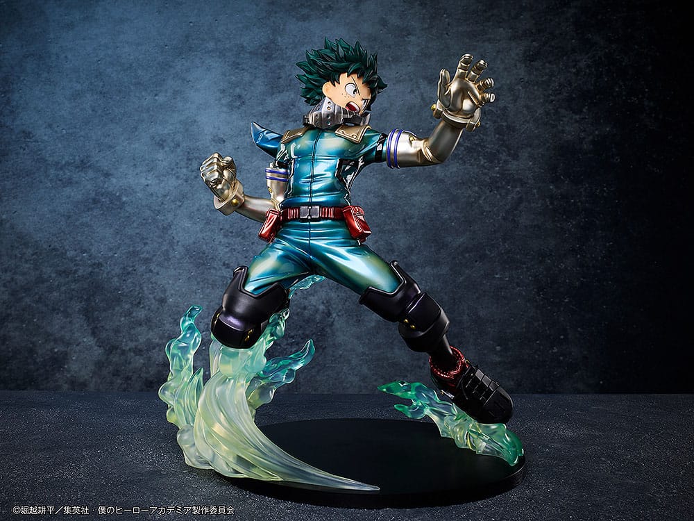 My Hero Academia Estatua PVC 1/4 Izuku Midoriya: Metallic Ver. 35 cm