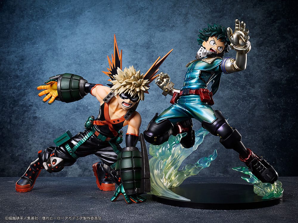 My Hero Academia Estatua PVC 1/4 Izuku Midoriya: Metallic Ver. 35 cm
