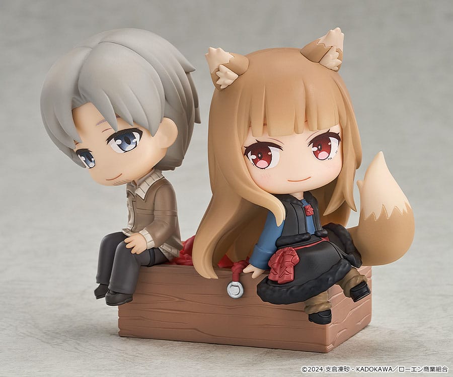 Spice and Wolf: Merchant Meets the Wise Wolf Figura mini Memory mini Lawrence & Holo 8 cm