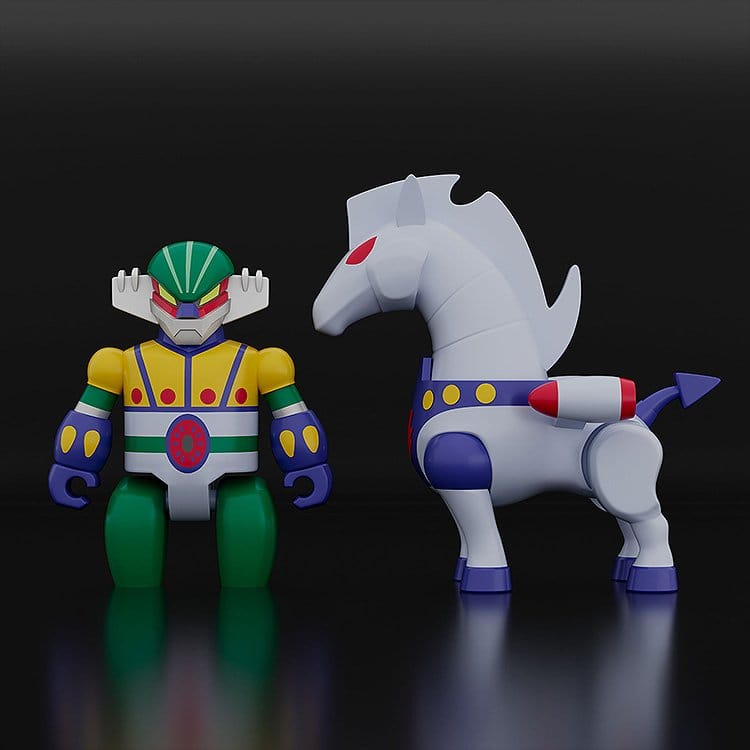 Steel Jeeg pack de 2 Figuras Brickroid Steel Jeeg: Pantheroid Set 5 cm