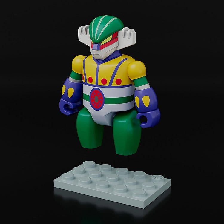 Steel Jeeg pack de 2 Figuras Brickroid Steel Jeeg: Pantheroid Set 5 cm