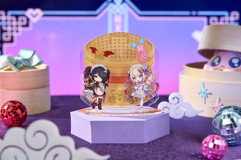Diorama acrílico Needy Streamer Overload Needy Streamer Chinese Restaurant Series Chibi