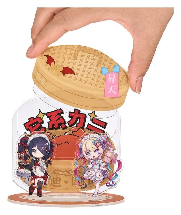 Diorama acrílico Needy Streamer Overload Needy Streamer Chinese Restaurant Series Chibi