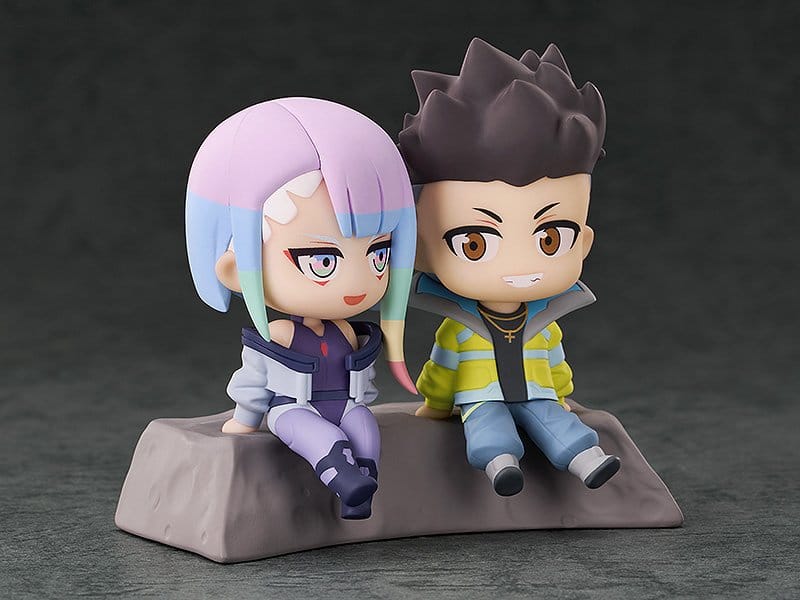 Cyberpunk: Edgerunners Pack de 2 Figuras PVC Qset+ David & Lucy 8 cm