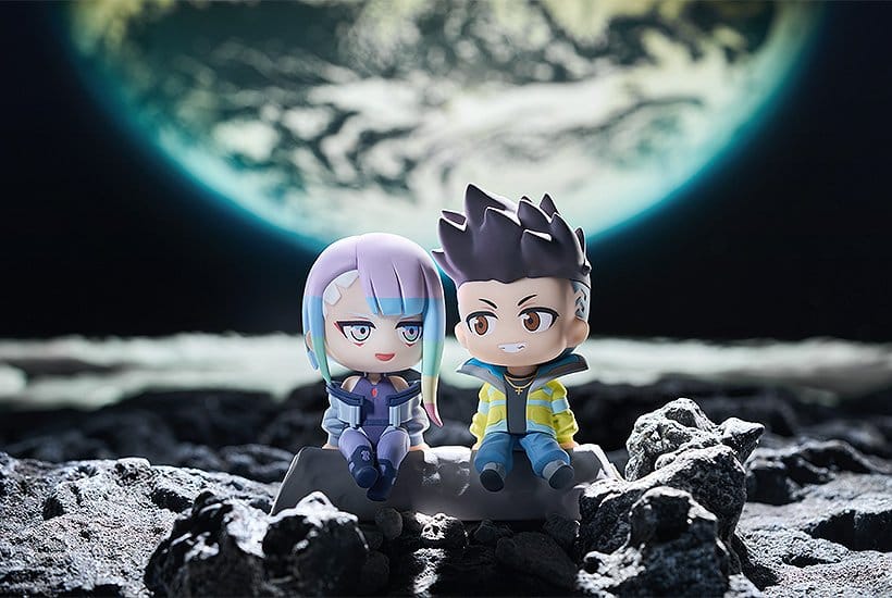 Cyberpunk: Edgerunners Pack de 2 Figuras PVC Qset+ David & Lucy 8 cm