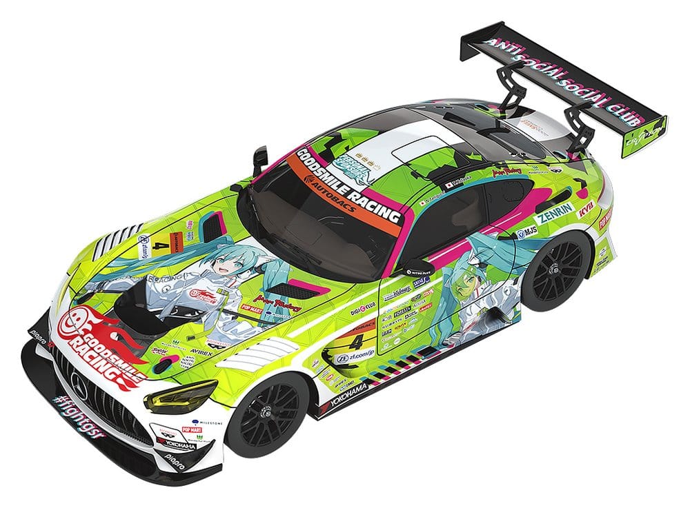 Hatsune Miku GT Project Vehículo 1/43 Good Smile Hatsune Miku AMG 2022 Season Opening Ver. 11 cm Frikytopia